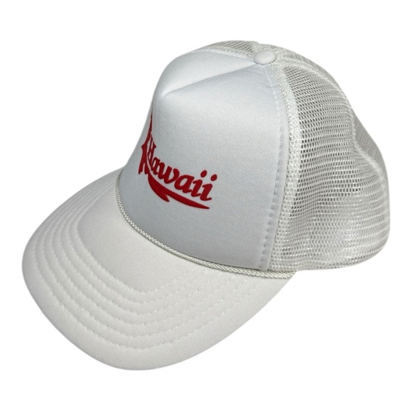 Vintage Trucker White Mesh Cap Size OS - Picture 2 of 4